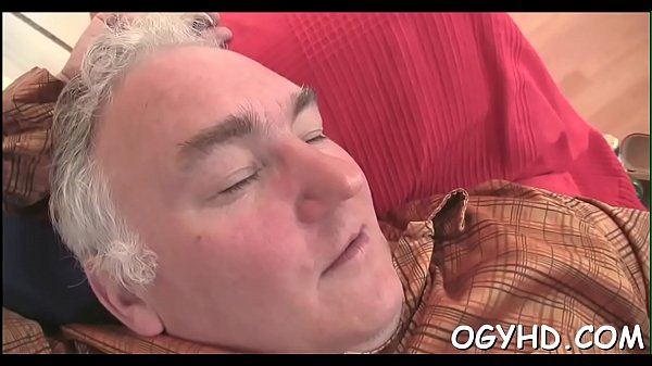 Lustful old lad bonks young angel