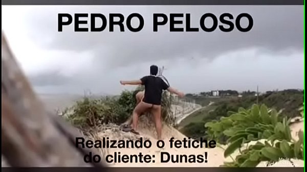 Pedro Peloso sulla spiaggia di S&atilde_o Luis