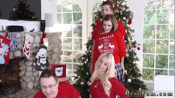 Hardcore spritzen Heidenhafte Stieffamilien-Feiertagskarte