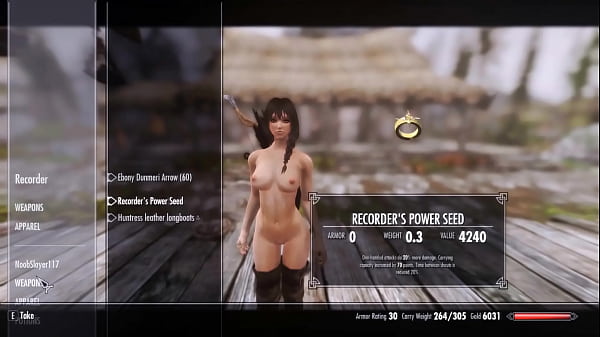 Skyrim mod sin censura tetas desnudas