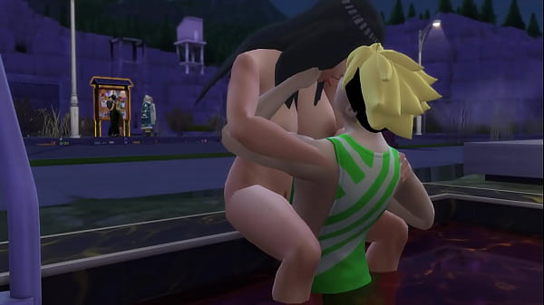 Porn Cap 2 è andato in piscina con Hinata per aiutarla a nuotare. Hinata seduce il figliastro, gli fa sesso orale e finisce per scoparlo dentro e fuori dalla piscina