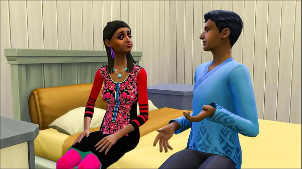 Attraktives Teenie-Mädchen zieht sich exotisch aus