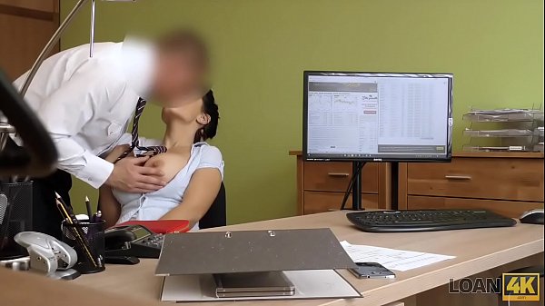LOAN4K. Busty hottie satisfies man to get needed money