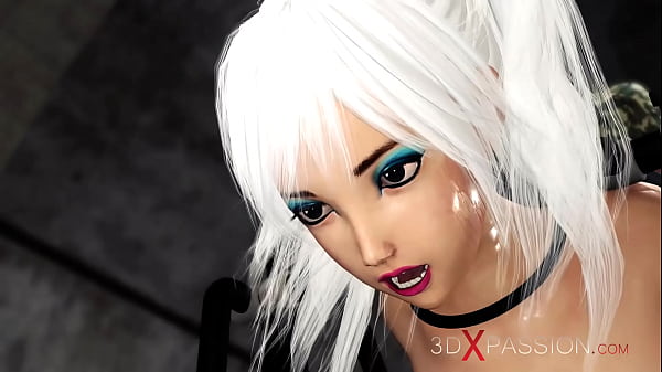 Scopata dura per una schiava giapponese arrapata nel campo base militare