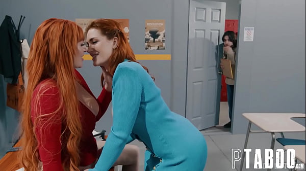 Siri Dahl e Lauren Phillips scopano il figliastro Elias in una cosa a tre in classe!&quot_