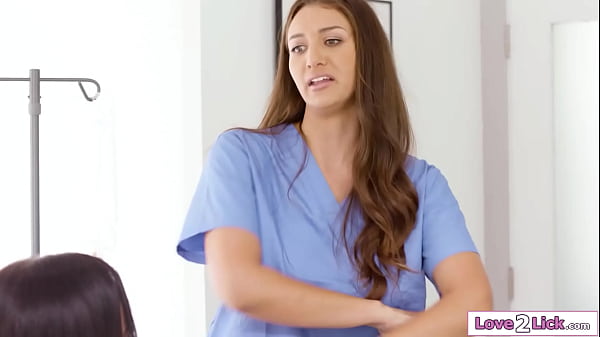 Busty nurse helps colleague manhandle her nightmare patient