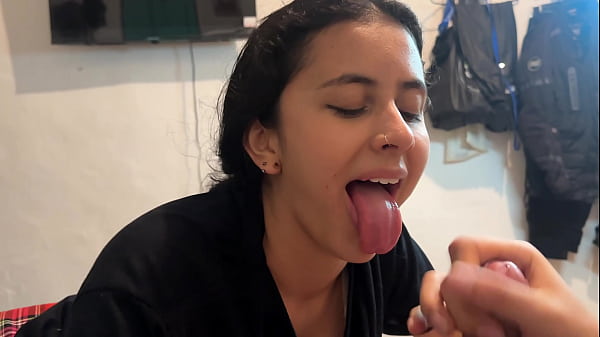 My best friend's wife swallows my entire cock when we are alone