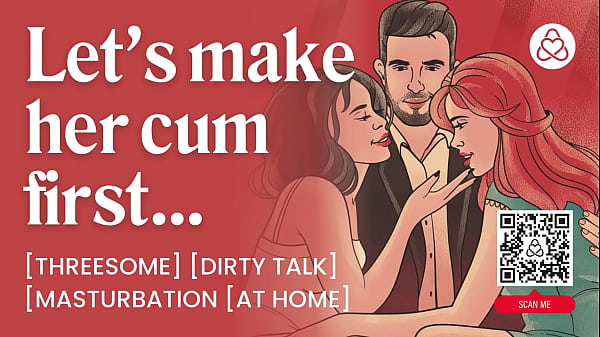 ASMR Audio Porn: First Time Bisexual FFM Threesome at Home with Finger Play &amp_ Rough Sex &ndash_ Erotic Audio