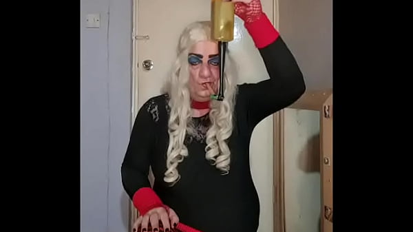 as a crossdresser who has the nerve to ask to swallow your pee well i do and i want it who wants to feed me it with the 1 vote down wanker