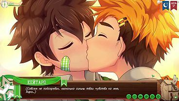 Scena 3 - Keitaro scopa duro Hiro nella grotta (doppiaggio russo)