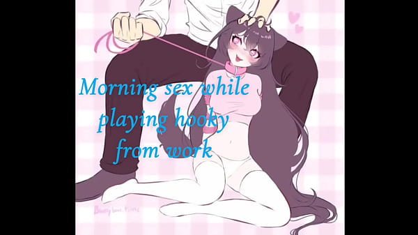 ASMR F2M La novia de Subby le ruega a papá que se quede en casa y se la folle