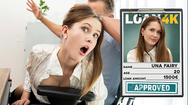 VIP4K. Slutty teen Una Fairy knows she'_s a bad girl and got spanked by a loan manager