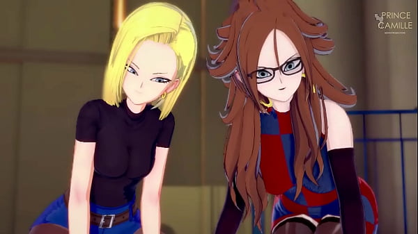 Android 18 und Android 21 wollen gleichzeitig geschmiert werden – Dragon Ball