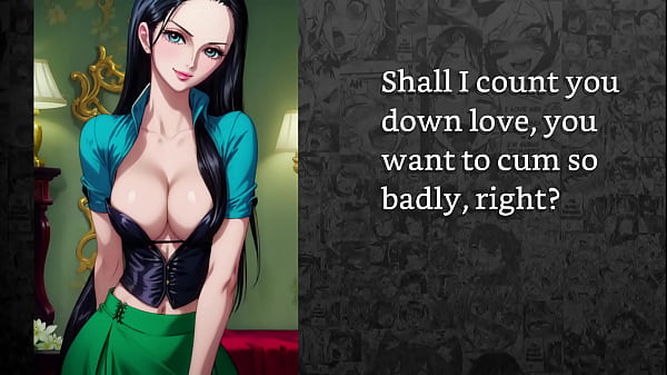 [FayGrey] [Nico Robin und Ulti schließen sich für Ihr Good-Boy-Training zusammen] (Joi Cei Edging Sounding Bdsm Cbt Ballbustin Femdom Encouragement Höfliche Dominanz)