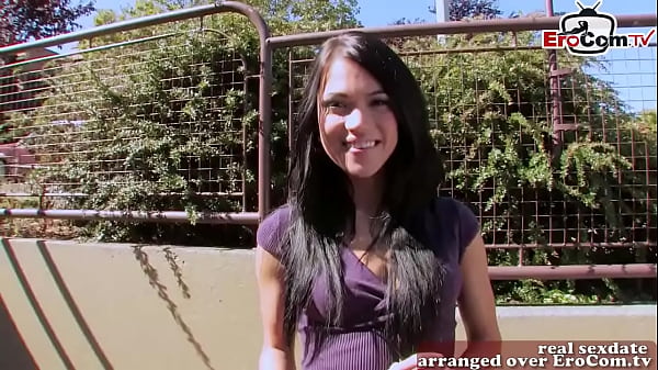 cute little british skinny teen picked up on the street