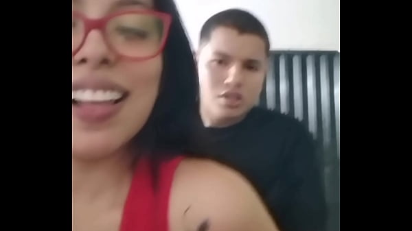 Fucking my babysitter while she is on a live broadcast