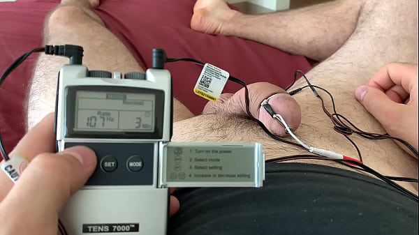 Estim orgasm attempt 2