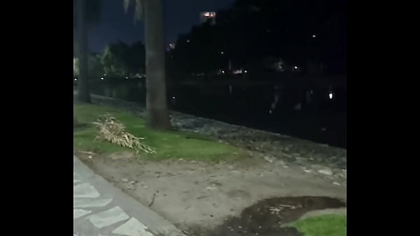 Turra gives me a pete outdoors