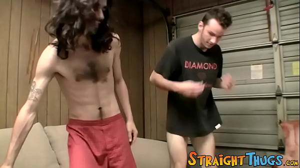 Long haired Devin Reynolds masturbating with another deviant