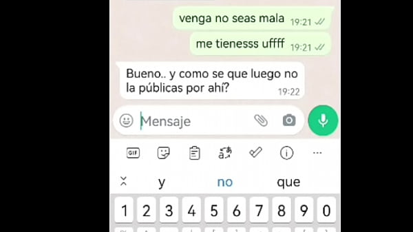 Luis de bado su WhatsApp parte 1