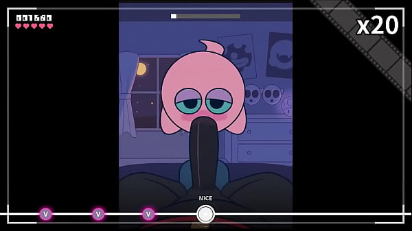 Beat Banger mods [Regla 34 Hentai Game PornPlay] Ep.2 No puedo concentrarme mientras los fantasmas de Pacman y Mario me chupan la polla dura