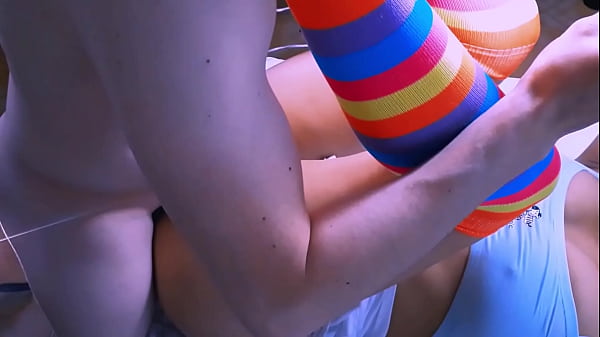 The college student was invited to her classmate's apartment to study together and they ended up enjoying a passionate night.