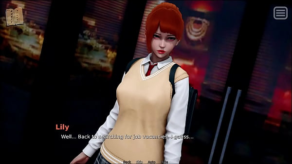 Wild Young Girl dances