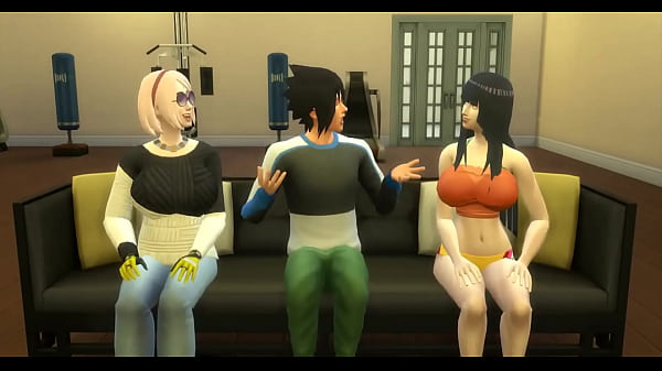 Naruto Hentai Episodio 48 Sasuke scopa di nuovo Hinata questa volta in cucina e Naruto non si rende nemmeno conto di come viene scopata sua moglie